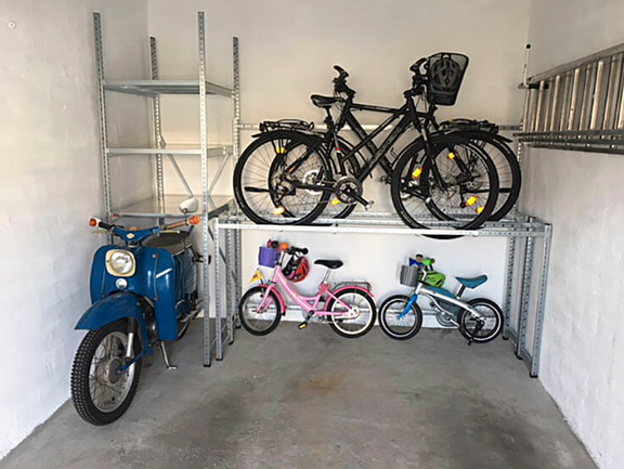Irega Bild Fahrradregal Garage